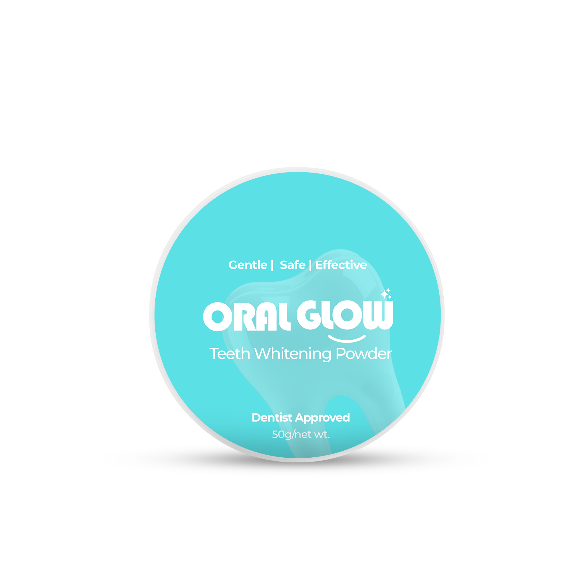 ORAL GLOW - Teeth Whitening Powder + Free Nano Brush